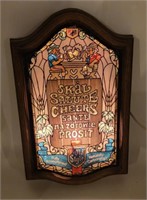 Old Style beer lighted sign 13 by 20