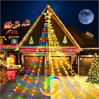 Christmas Decorations Outdoor Waterfall Lights