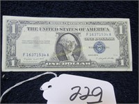 1957-A $1 BILL - SILVER CERTIFICATE