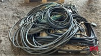 Qty of 8/3 Power cords, over head wire & Misc