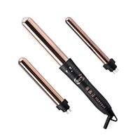 $60  FoxyBae Rose Gold 3-in-1 Wand - Ionic Control