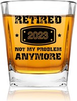 2023 Retired Men's 10oz Whiskey Glass