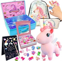Unicorn Gifts for Girls 5-8  Toy & Rings