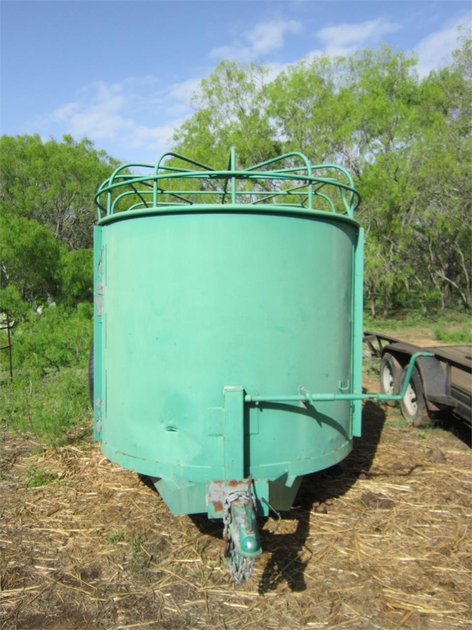 CATTLE TRAILER-16FT X 5 1/2FT X 7FT-SLIDING GATES