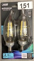 Feit Electric LED Lightbulbs BA10/E12