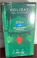 Red & Green C9 Lights