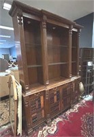 TALL BOOKCASE/ HUTCH "BOOK DOORS"