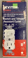 Leviton Switch & Tamper Resistant Outlet