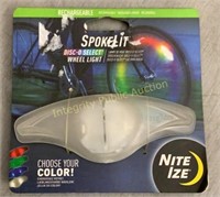 Nite-Ize Spoke Lit Wheel Light Rechargeable