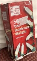 Clear Incandescent Mini Lights