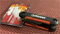 Husly Folding Hex Key Set SAE