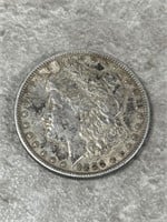 1886 Morgan Silver Dollar, back is very dirty