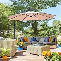 NEW 10 FT Patio Offset Umbrella Outdoor