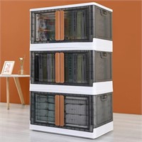 NEW! $150 Storage Bins With Lids Folding Storage