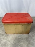 Vintage Nesco enamelled tin breadbox