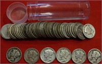 $5 Roll of Mix Date Mercury Dimes: I saw a 1917P