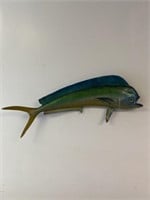 Mahi Mahi fish mount, 34 inches long. Has a