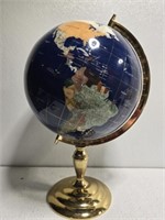 Stunning Lapis Luxury Gemstone Globe Heavy Base