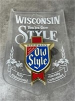 Heilemans Old Style light up beer sign, plugged