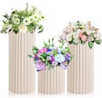 Folding Display Paper Columns Set Of 3