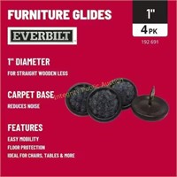 Everbilt Carpet Base Glides 1" Nail On