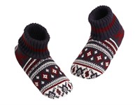 MaaMgic Mens Fuzzy Warm Slipper Socks Non Slip