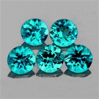 Natural Brazil Paraiba Green Blue Apatite(Flawless