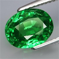 Natural Green Tsavorite Garnet 2.40 Cts - Untreate