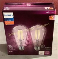 Philips 75W LED Bulbs Clear