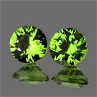 Natural AAA Premium Green Demantoid Pair - FL