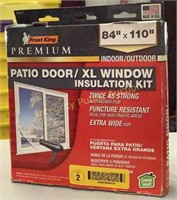 Premium Patio Door/XL Window Insulation Kit