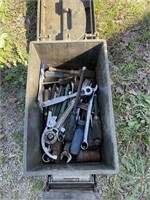 BOX WITH ASSORTED TOOLS