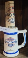 1983 LITE BEER WORLD SERIES OF TAVERN POOL STEIN