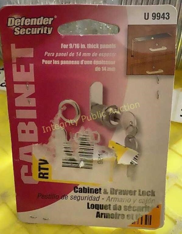 Defender Security Cabinet & Drawer Lock