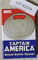 CAPTAIN AMERICA SHIELD BOTTLE OPENER