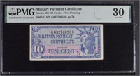 10 Cents MPC Series 591,PMG 30+Gifts!.MP5m
