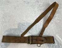 Australian WWII Army Sam Brown Officers Belt