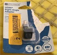 Utilitech HDMI Right-Angle Adapter