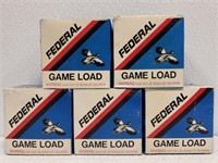 20 gauge ammo lot of 5 boxes