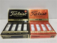Titleist golf ball lot of two boxes