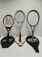 Vintage Tennis racket lot