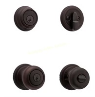 Kwikset Door Knob & Deadbolt Combo Pack