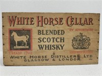 White Horse Cellar Blended Scotch  Whisky crate