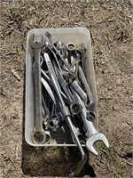 BOX OF WRENCHES