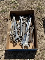 BOX OF WRENCHES