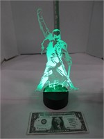 Queen Freddie Mercury LED multicolor light works