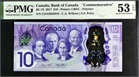 Canada $10 2017 Commemorative PMG53+Gift!.C10AF