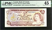 Canada $2,BC-47a 1974 PMG 45 XF+Gift!CcAC