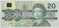 Canada 1991 BC-58a-ii $20,Queen Elizabeth,VF.C1E