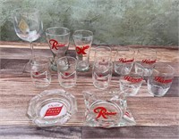 Collection Of Beer Glassware